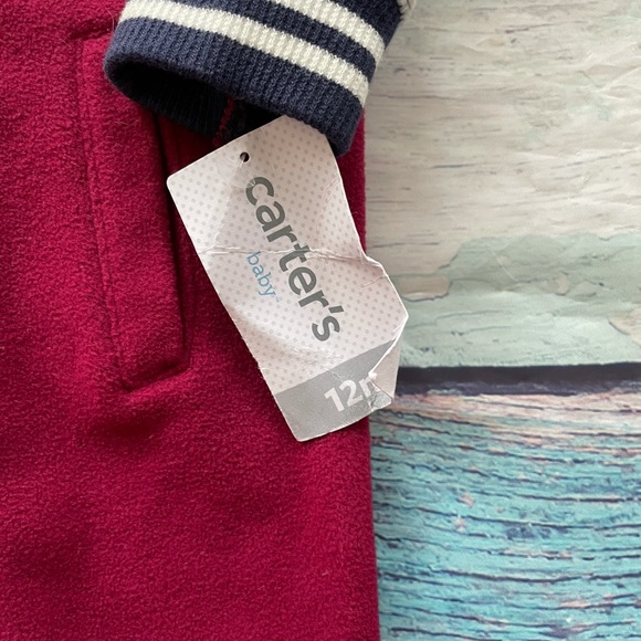 Carters Fleece Bodysuit - Picture 4 of 5